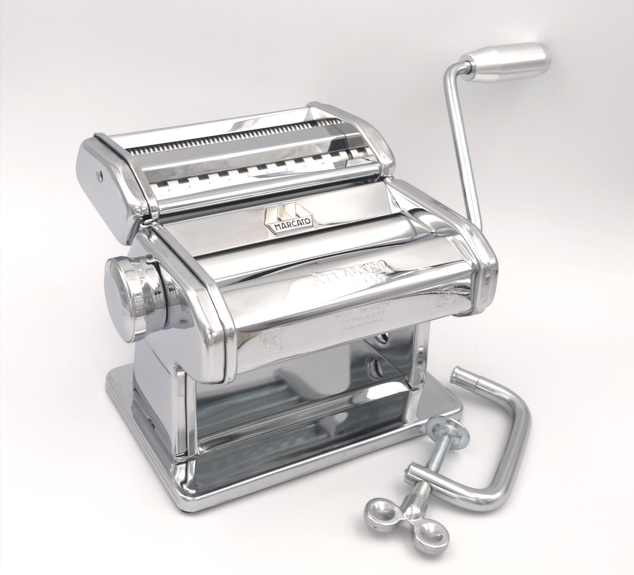  Marcato Atlas 150 Design - Pasta Machine, AT-150-DES : Home &  Kitchen