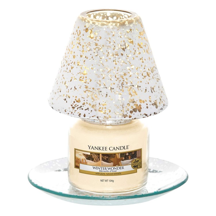 Shimmer Glow Small Shade Tray Yankee Candle
