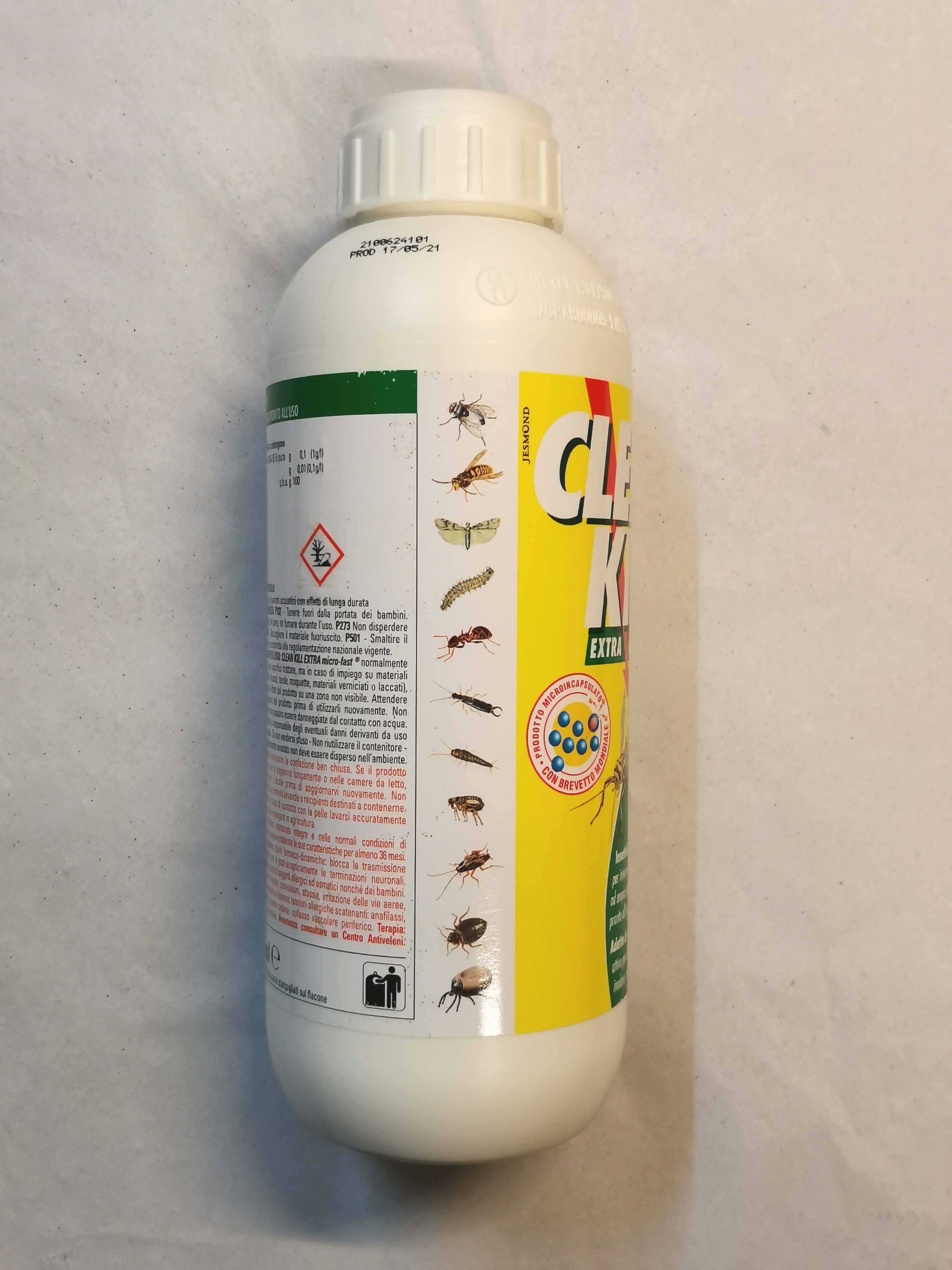 CLEANKILL ricarica da lt. 1 insetticida senza gas (sostituto del Biokill)  BIO-KILL