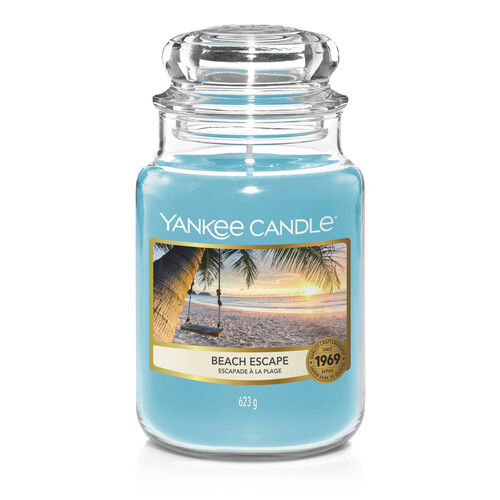 Beach Escape - Giara Grande - Yankee Candle CANDELE PROFUMATE