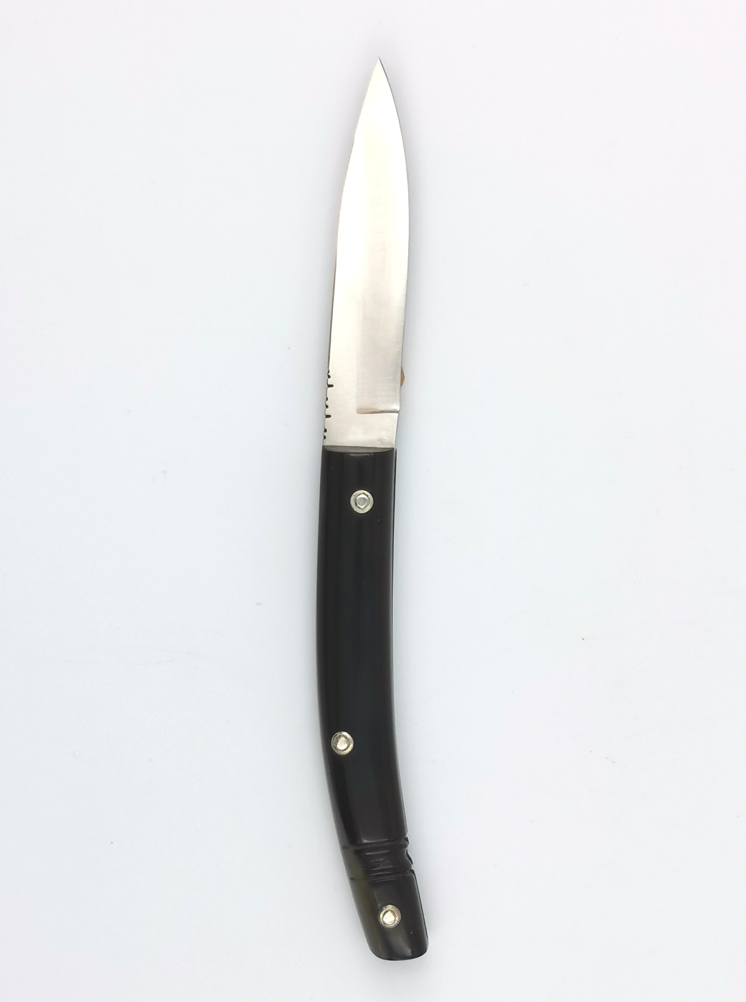 coltello serramanico da collezione Gobbo Abruzzese cm 20 Coltelleria Consigli bufalo