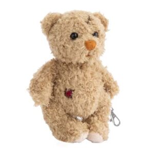 Portachiave peluche Nobody’s Perfect Bukowski orsetto morbido e simpatico