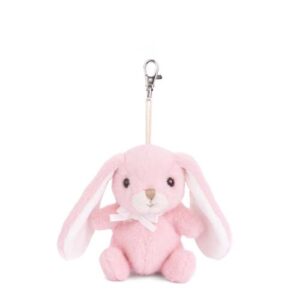 Portachiave Bouncy Bunny Rosa Bukowski Jumbo Bag Charm peluche coniglio morbido
