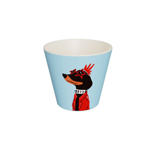 tazzina Gazzozzolo con design rock sausage da 90ml