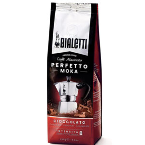 Bialetti Perfetto Moka Gusto Cioccolato 250g – Caffè Macinato per Moka