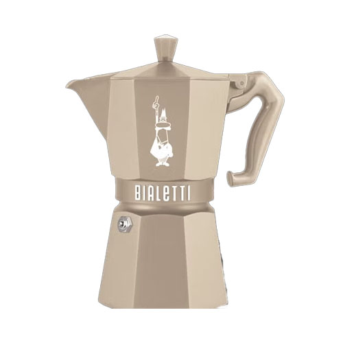 Bialetti Moka Induzione Desert Octagonal caffettiera compatibile induzione design moderno ottagonale