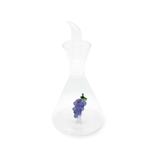 Acetiera in vetro borosilicato con grappolo d'uva WD Lifestyle da 250 ml