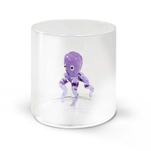 Borosilicate Glass Octopus Cup – Unique Design by WD Lifestyle (250 ml)