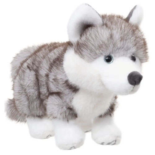 Sweet Husky 25cm Bukowski peluche Husky grigio e bianco