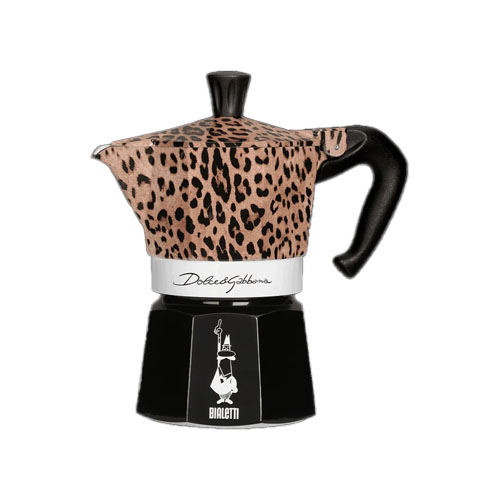Moka Express 3 Tazze Leopardo Dolce&Gabbana Bialetti