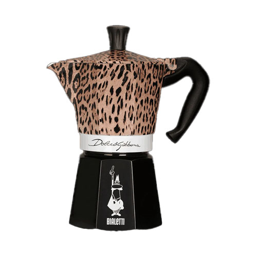 Bialetti Moka Express 6 Cups Leopard Dolce&Gabbana